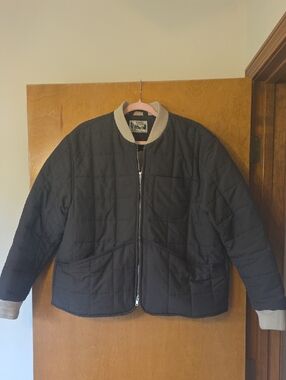 Pompeii Brand Quilted Bomber Jacket